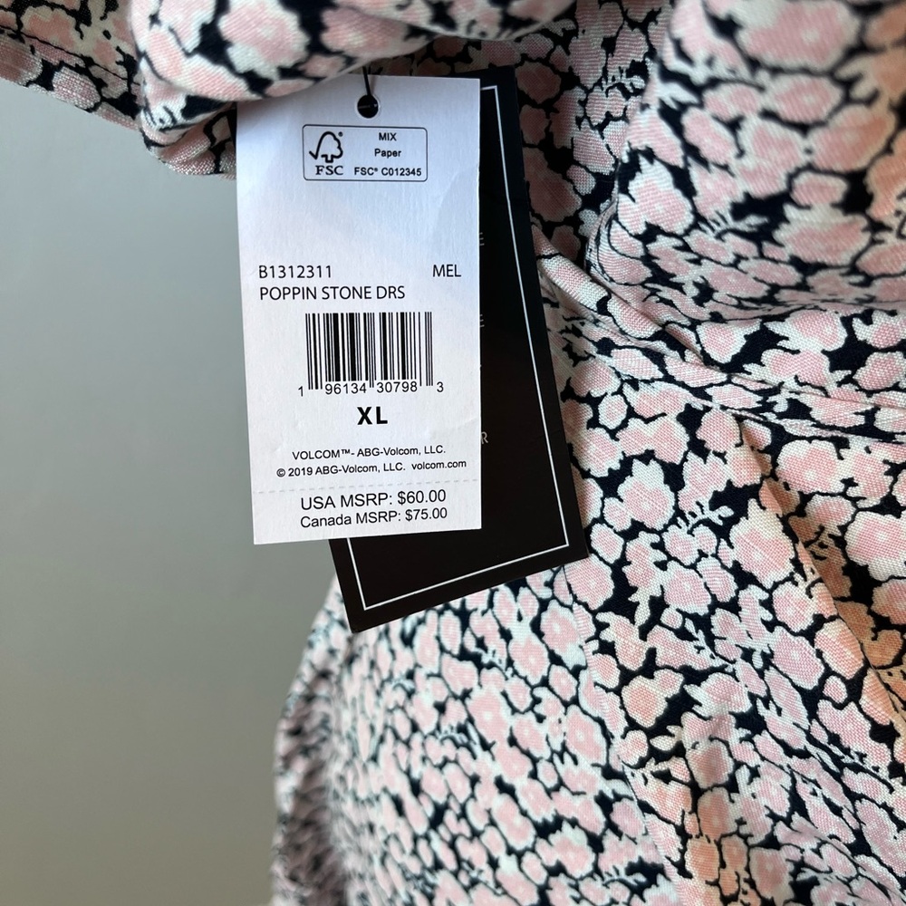 Volcom‎ Floral Button-Down Dress - Picture 5 of 7
